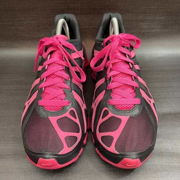 Nike Shox Turbo 13 Women's Size 8 Running Athletic Sneakers Shoes Pink Black - Picture 8 of 11